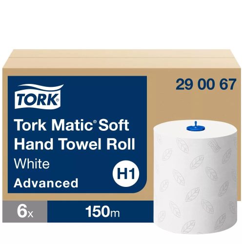 TORK 290067 H1 D kéztörlő 2r. 6x150 m fehér Matic