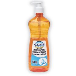 S-GOLD Professional ipari mosogatószer koncentrátum 750 ml