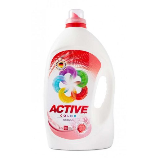 Active folyékony mosógél 4,5l színes (90mosás)