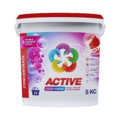 Active mosópor 5kg Color vödrös (65mosás)