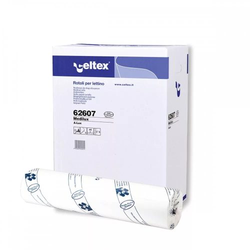 CELTEX MEDILUX ORVOSI LEPEDŐ CELLULÓZ 2RÉTEG, 80M, 211 LAP, 60X38CM/LAP (6 TEKERCS/KARTON)