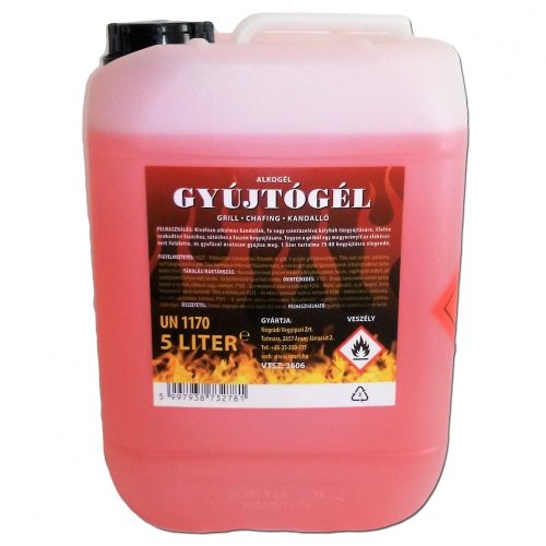 Égőpaszta alkogél 5 L