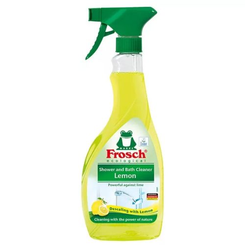 Frosch zuhany, fürdőszobai tisztító 500 ml citrom