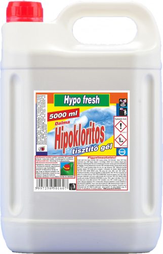 HIPOKLORITOS TISZTÍTÓ GÉL 5 L 