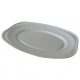Habtálca ovál 3 fő 35x24,7cm 10db XPS fehér 