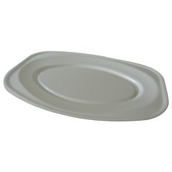 Habtálca ovál 5 fő 45x30,5cm 10db XPS fehér