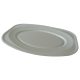 Habtálca ovál 5 fő 45x30,5cm 10db XPS fehér