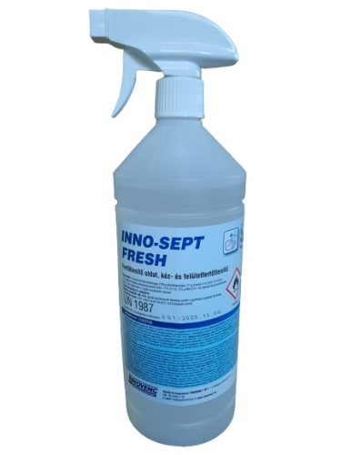 INNO-SEPT FRESH kéz- és felületfertőtlenítő szórófejes 1L