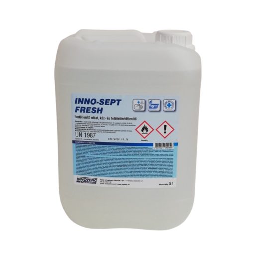 INNO-SEPT FRESH kéz- és felületfertőtlenítő oldat 5 L