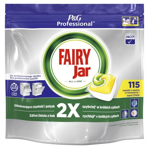 JAR EXPERT MOSOGATÓGÉP KAPSZULA 115 DB citrom