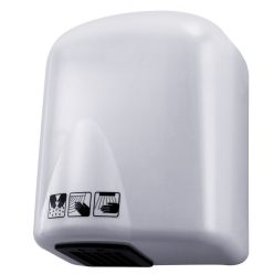 Kézszárító, ABS műanyag, fehér, 1650 W