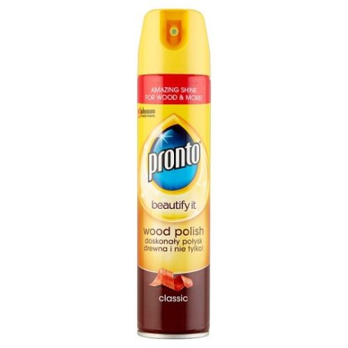 Pronto bútorápoló 250ml wood classic