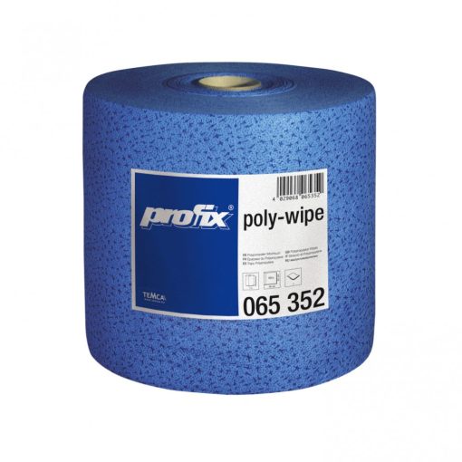 PROFIX Poly-Wipe Plus kék ipari törlőkendő 1 rétegű kék 500 lap/tekercs 1 tekercs/zsugor