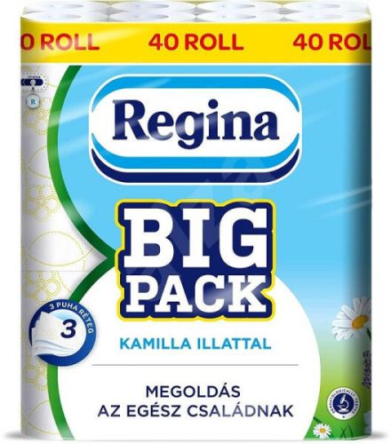 Regina ht. toalettpapír  40 tekercs, 3 réteg, 13m
