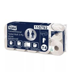 TORK 110792 T4 A toalettpapír 3r. 10x150lap 19,35m 