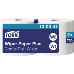 TORK 130041 W1,2 D törlőpapír 2r. 2x255 m 750 lap fehér